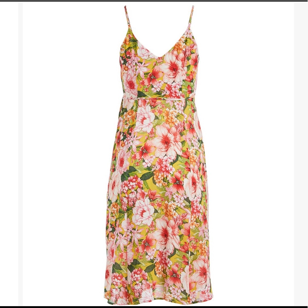 NEW! Floral Wrap Dress